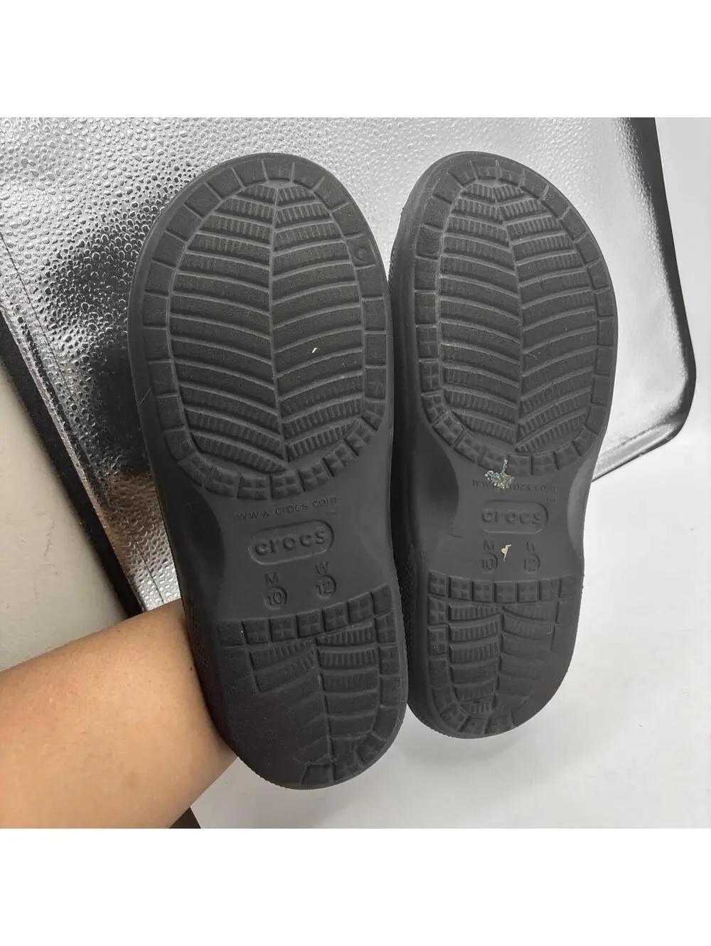 Crocs Unisex Baya Slide Sandals Size 10 Womens 12
